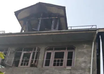 Residential House Razed in Shamaswari Fire; Congress Leader Urges Immediate Relief