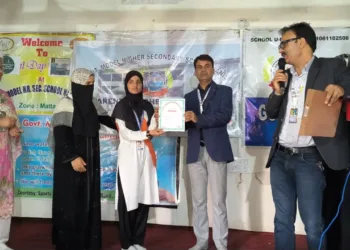 Parents Turned Up in Large Numbers, Students Felicitated at HSS Nanil PTM