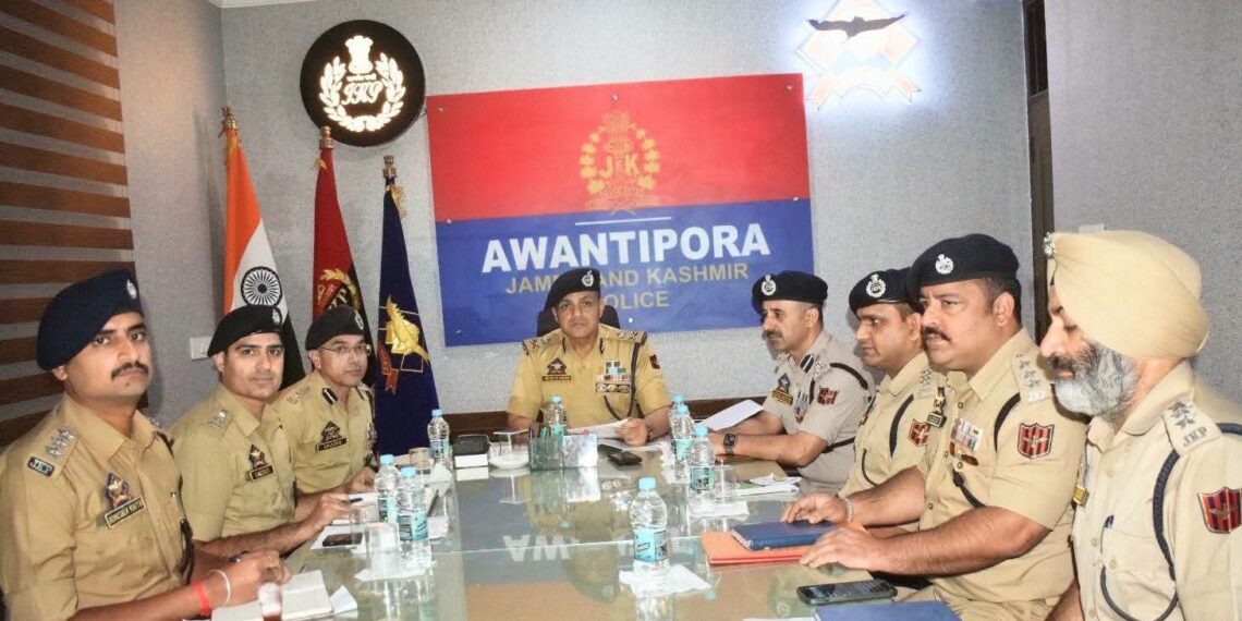 “Scale Up Intelligence-Led Operations”: IGP Kashmir to Officers, Reviews Counter-Terror Preparedness