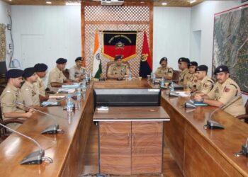 “Sustain Pressure On Terrorist Ecosystems”: IGP Kashmir Reviews Security In Kulgam, Shopian