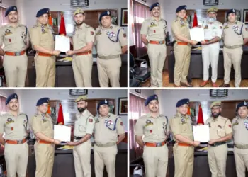 IGP Kashmir Rewards Budgam Police for Busting Fake Job Racket, Digitising Beat Policing