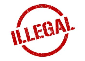 Illegal extraction and transportation of minerals