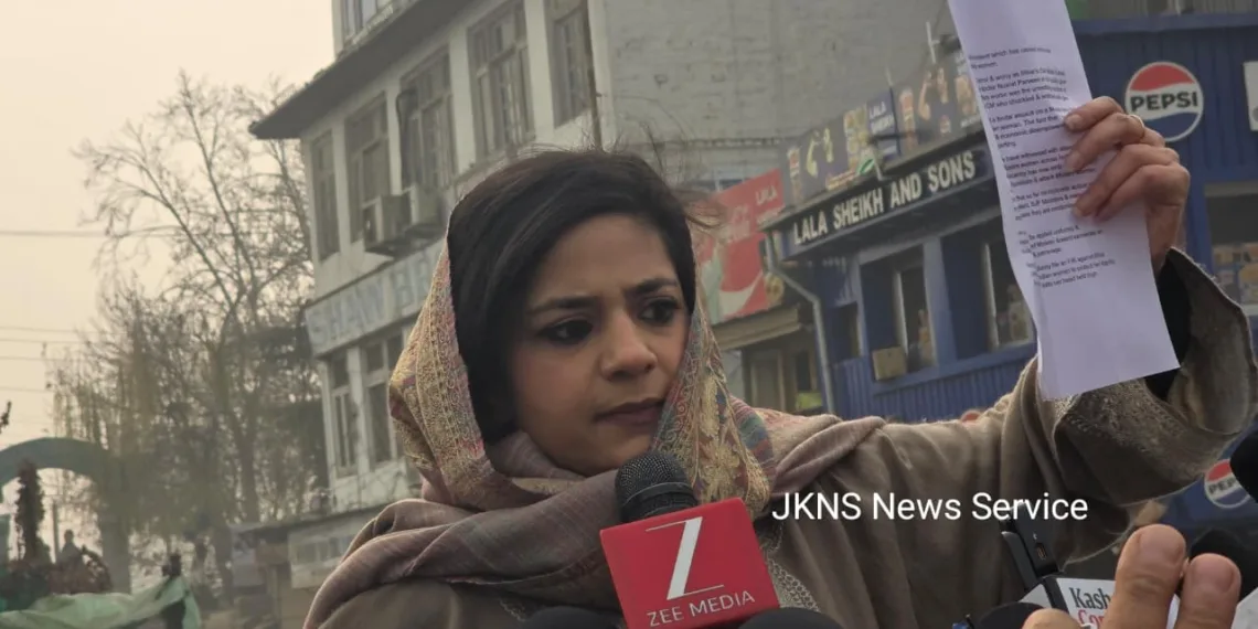 Iltija Mufti files FIR in Sgr against Bihar CM Nitish Kumar over ‘veil-pulling incident’