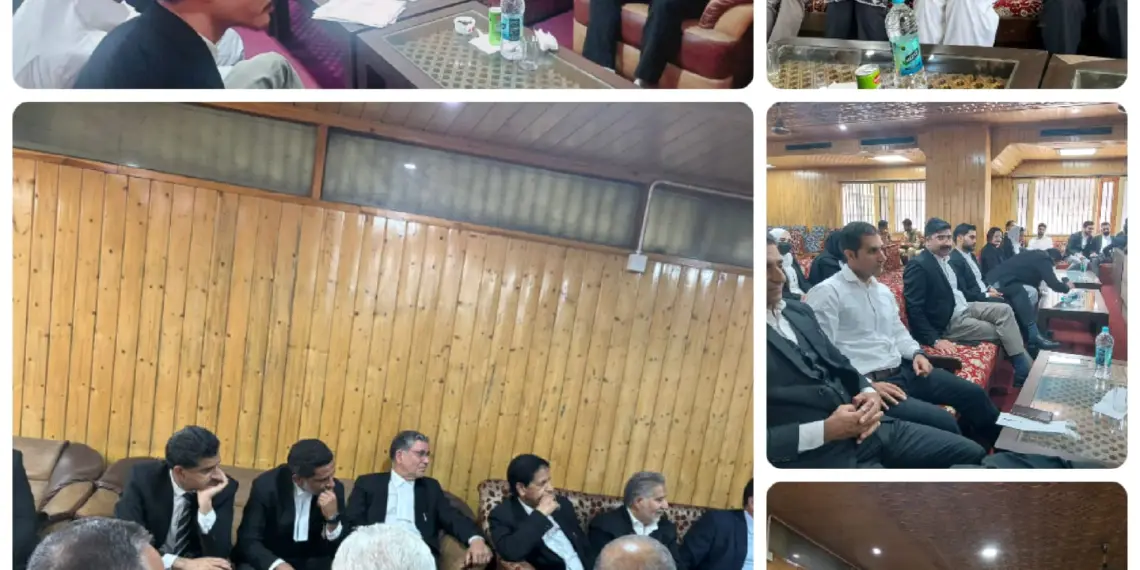 Kashmir Advocate’s Association Hosts Formal Interaction with Justice Wasim Sadiq Nargal