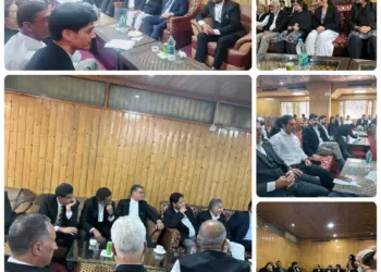 Kashmir Advocate’s Association Hosts Formal Interaction with Justice Wasim Sadiq Nargal