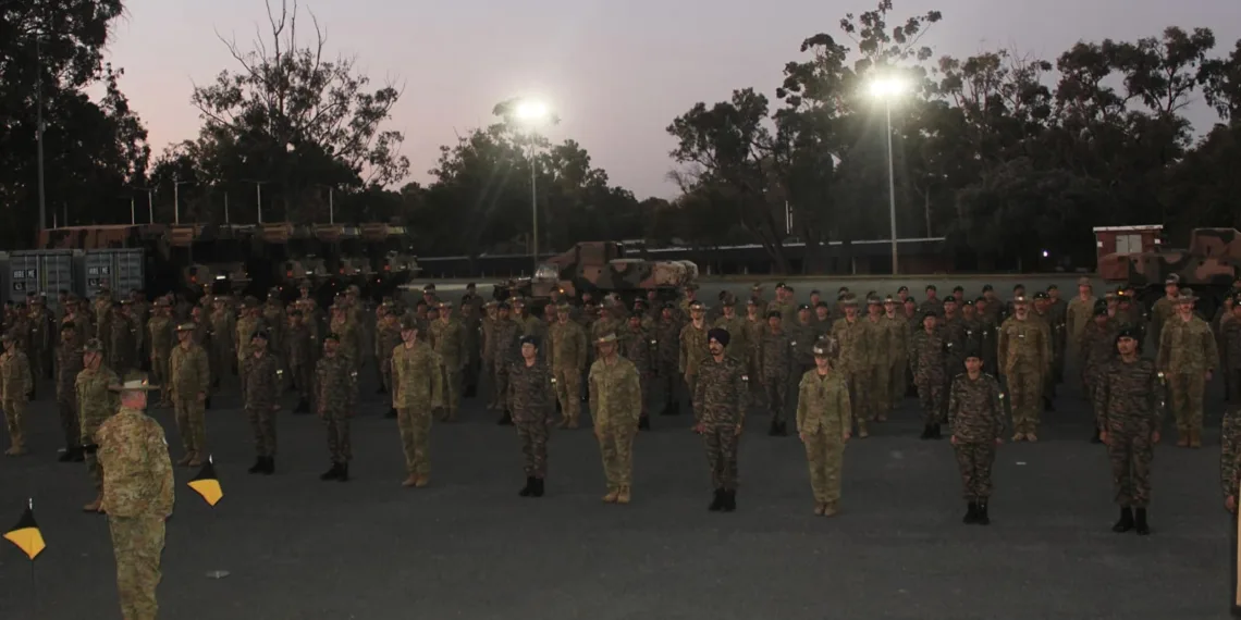 India-Australia Joint Military Exercise AUSTRAHIND Commences in Perth, Australia