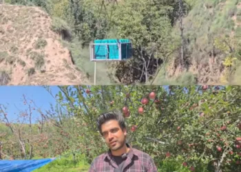 6th-class Dropout from Anantnag Builds ‘Apple Gandola’ from Scrap Car Parts