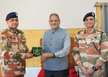 DG ITBP Calls On Lt Governor of Ladakh