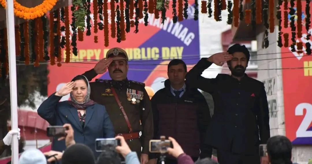 Republic Day 2026 Celebrated with Patriotic Fervor in Anantnag