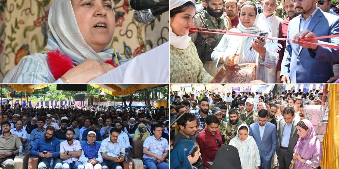 Mission YUVA Gains Momentum in Kulgam as Sakeena Itoo Launches Mega Job Fair, Hands Over Employment and Sanction Letters