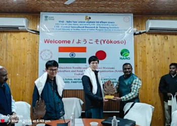 Japanese Sericulture Scientists Visit CSB–CSR&TI Pampore and P4-BSF Manasbal