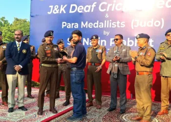 J&K Police felicitates Deaf Cricket Team & Para Judo Medallists of the UT