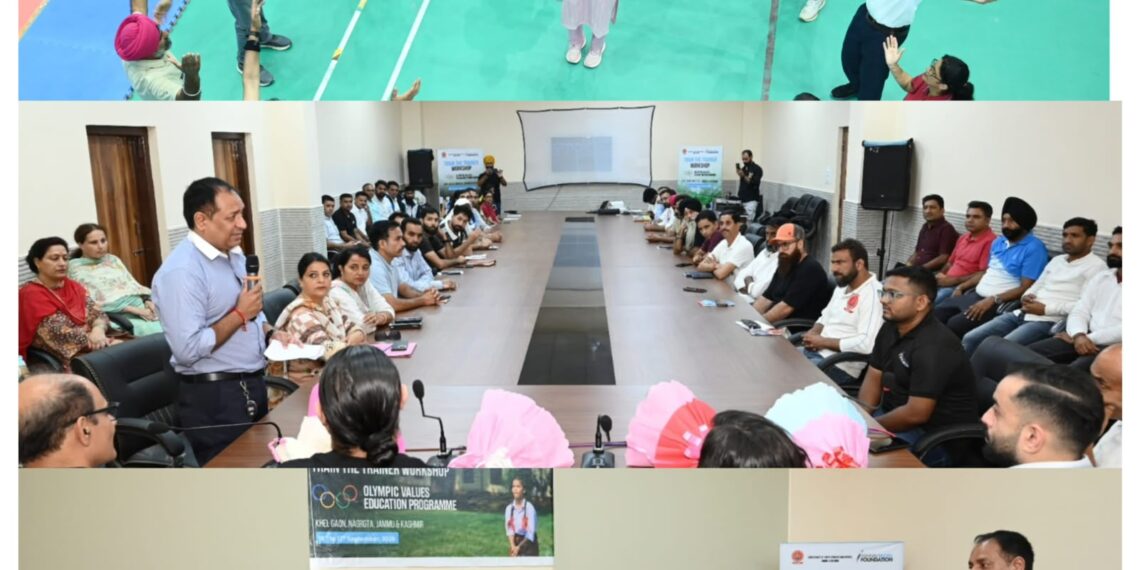 J&K Sports Enters New Era As Abhinav Bindra Foundation, DYSS Join Hands For Olympic Values Education