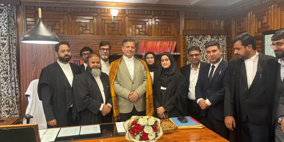 Kashmir Jurists Bar Association Delegation Meets Hon’ble Chief Justice of High Court of J&K and Ladakh