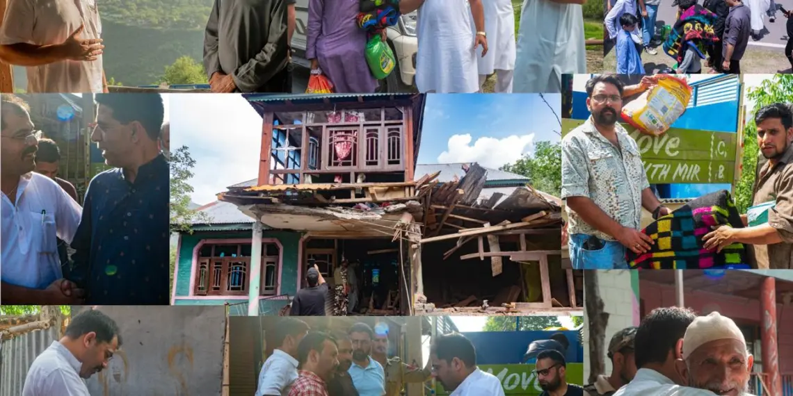 Kashmir Sewa Sangh Brings Relief to Uri’s Shelling-Hit Families, Reaffirms Commitment to Border Communities