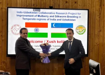 Kashmir, Uzbekistan Strengthen Ties in Temperate Sericulture; Historic Genetic Resource Exchange at CSRTI Pampore