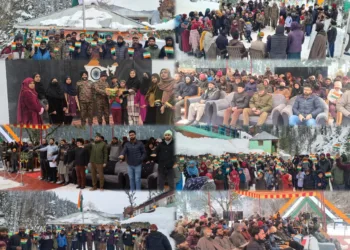 Keran Celebrates 77th Republic Day with Patriotic Zeal and Unity