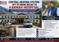 Central Heating System Set to Bring Relief to Sub District Hospital (SDH) Tangdhar MLA Karnah thanked UT Government