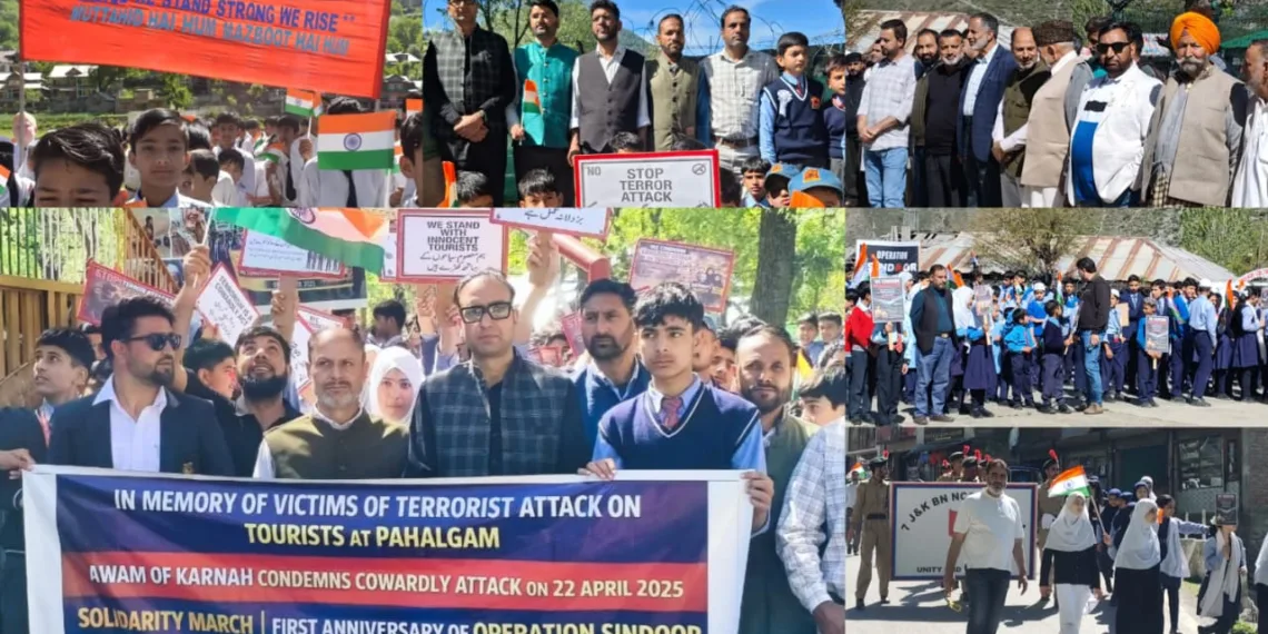 Karnah Stands United: 2,000+ Students, Civil Society Lead Massive Peace Rally Against Terror