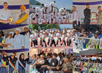 کرناہ میں یومِ آزادی کی مرکزی تقریب
