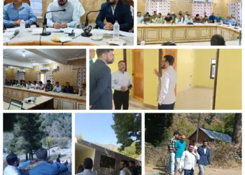 ADDC Kupwara Chairs Comprehensive Development Review Meeting at Karnah.