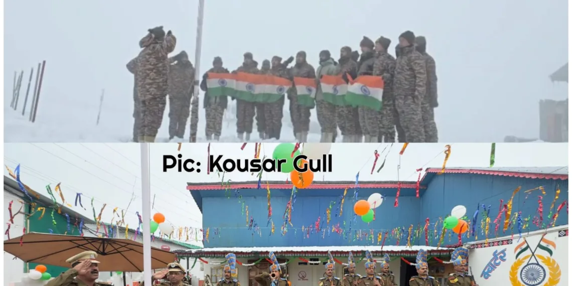 163 Bn CRPF Celebrates 77th Republic Day with Zeal and Commitment
