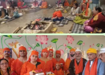 First Samoohik Yagnopavit of Kashmiri Pandits Held at Banidham, Gurgaon