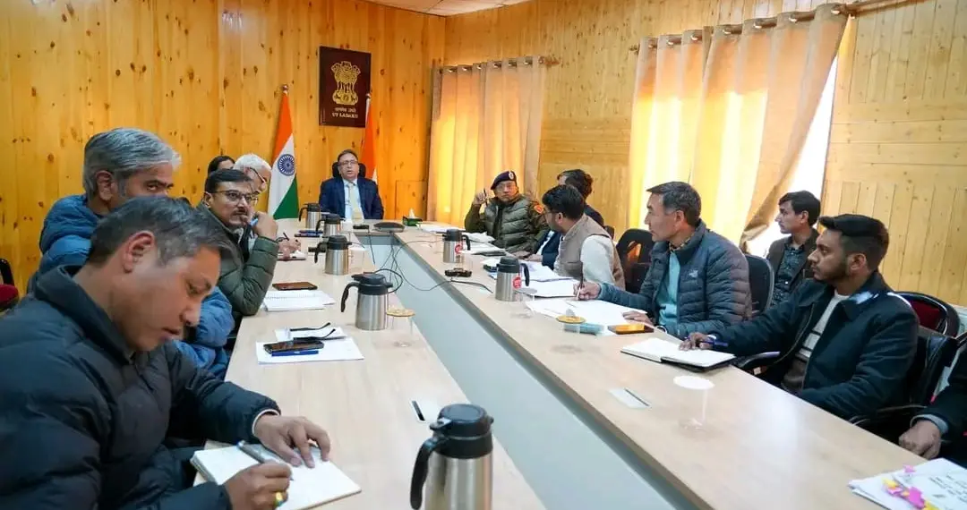 Chief Secretary reviews Preparations for Panchayat Elections 2026 in Ladakh