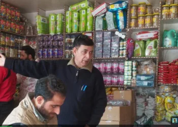 Joint Market Inspection Conducted in Larnoo; ₹5,300 Fine Imposed on Erring Shopkeepers