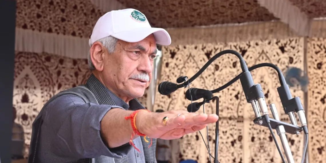 “We Will Break the Back of Drug Networks, Free J&K from Addiction”: LG Manoj Sinha