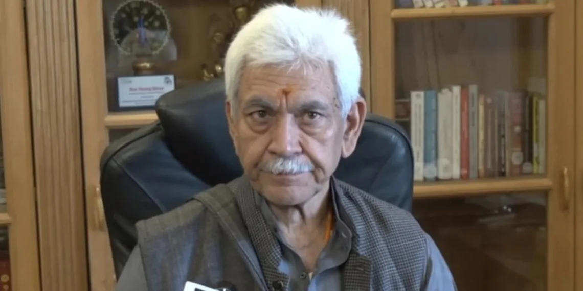 100-Day Nasha Mukt J&K Abhiyaan: Join Lal Chowk Padyatra Tomorrow: LG Manoj Sinha Urges Public, Says “Drug Trafficking in J&K Linked to Terrorism”