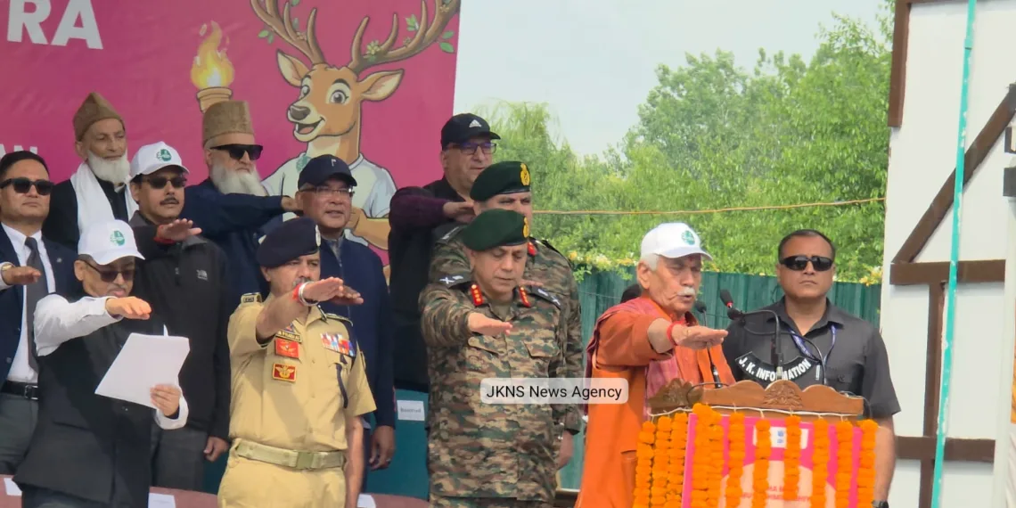 Won’t Spare Drug Smugglers, Enemies of Nation: LG Manoj Sinha’s Strong Message from Lal Chowk’s Anti Drug Rally