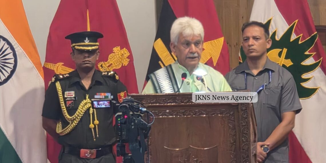 ‘Op Drishti Reflects Army’s Service, Courage And Resolve’: LG Sinha