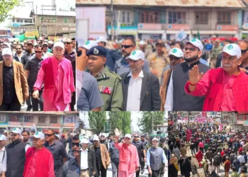 Record Public Participation in ‘Nasha Mukt Padyatra’ Led by Lieutenant Governor in Budgam