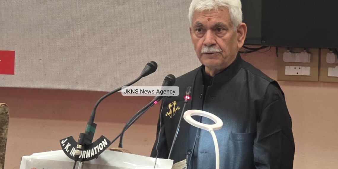 India’s Strength Lies in Diversity, Dialogue and Shared Heritage: LG Manoj Sinha