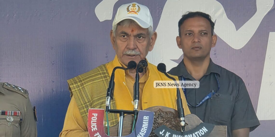 “Our India, Our J&K Is One And Unbreakable”: LG Manoj Sinha