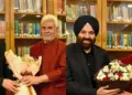 J&K CM’s Advisor Nasir Aslam Wani, NC MP Gurwinder Singh Oberoi Call on LG Manoj Sinha