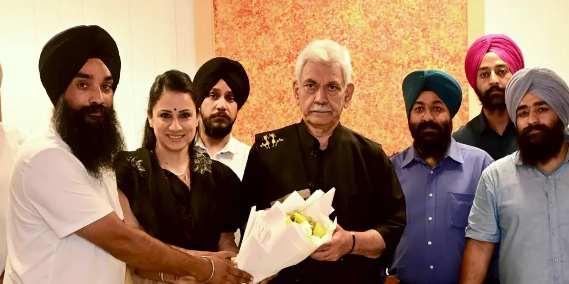 Rouble Nagi-Led Delegation Submits Memorandum to LG for Non-Migrant Sikh Empowerment in Kashmir