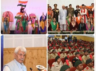 “NCC Cadets Must Lead India Towards Viksit Bharat”: LG Manoj Sinha at National Integration Camp in Srinagar