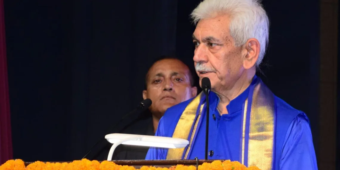 “No One Should Be Left Behind”: LG Manoj Sinha at ‘Sewa Parv’ Celebrations