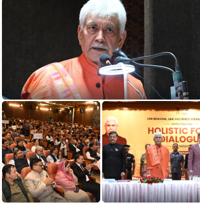 LG Sinha Calls For Millet Revolution In J&K, Stresses Farmer Prosperity And Health