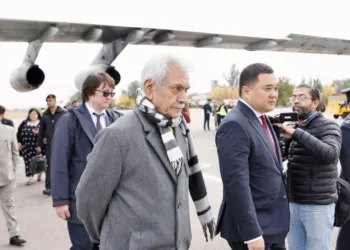 LG Manoj Sinha Reaches Russia to Pay Respects to Holy Relics of Lord Buddha