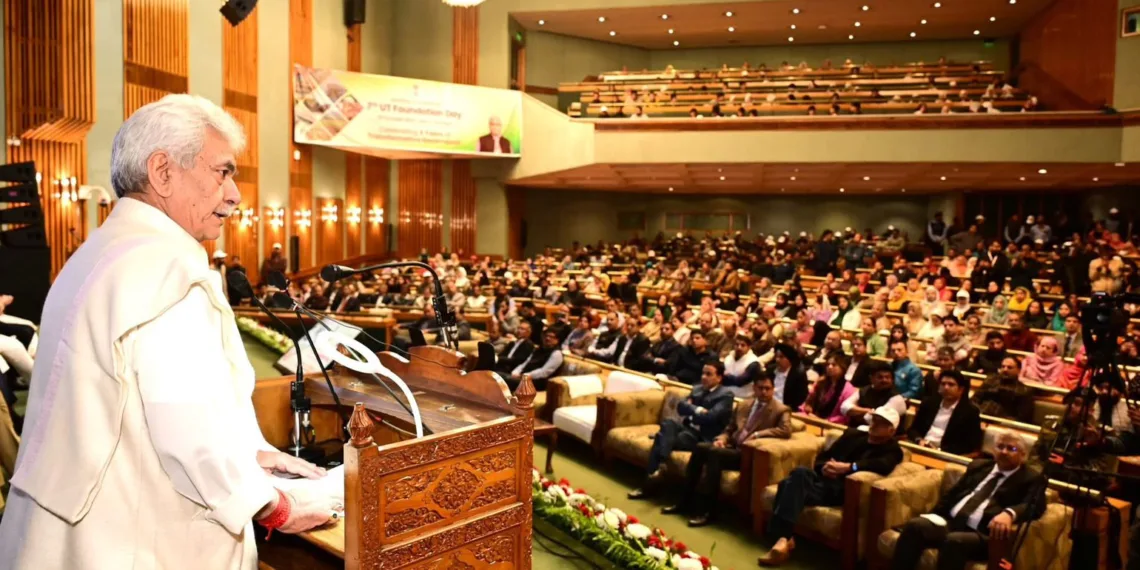 An Aspirational J&K Was Born on 31st October 2019; We Must March Ahead as One Entity of Progress and Peace: LG Manoj Sinha