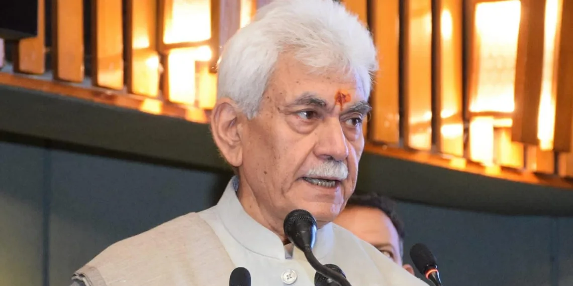 “Peace Replacing Bullets, Dignity Replacing Fear”: LG Sinha at International Symposium in Srinagar