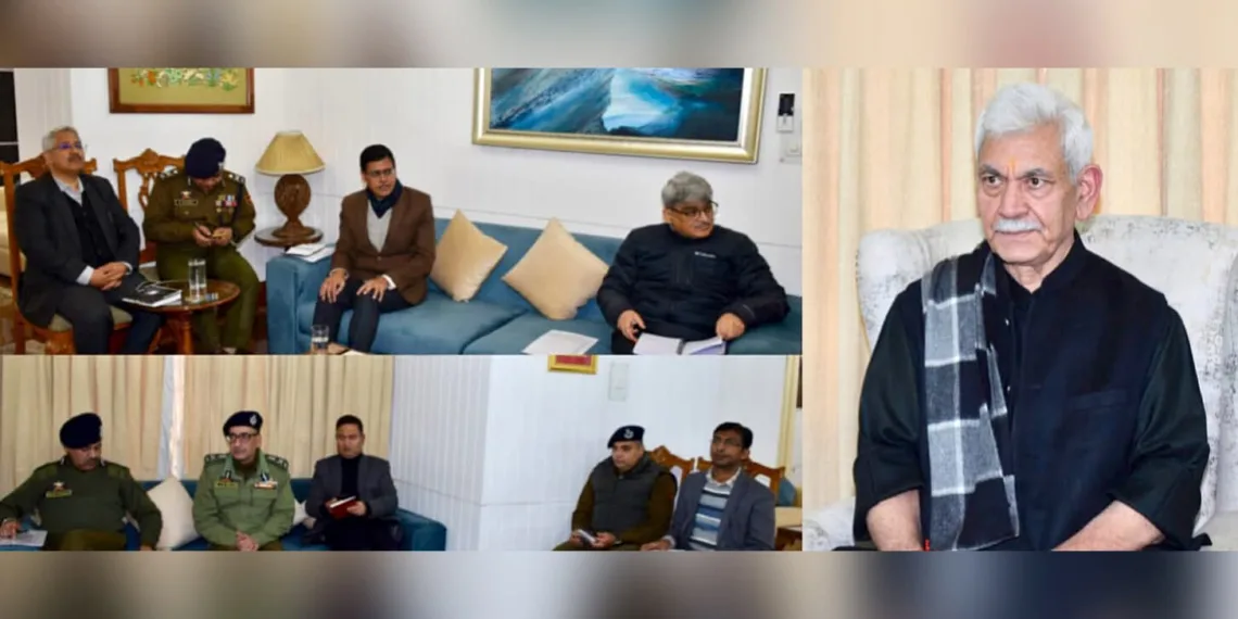 LG Sinha Reviews Security Grid After Nowgam Police Station Tragedy