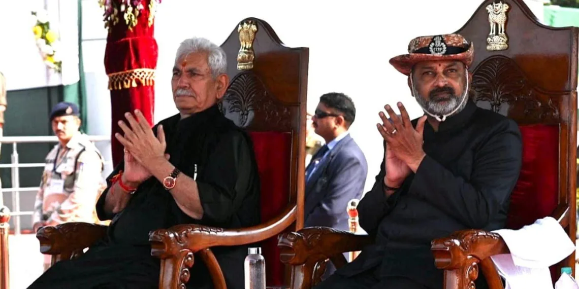 LG Sinha Joins ITBP’s 64th Raising Day at Udhampur