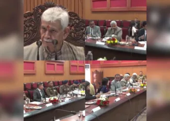 LG Manoj Sinha Chairs High-Level Security Meeting in Jammu