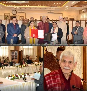 LG Manoj Sinha Pushes Skill-Driven, NEP-Aligned Courses to Boost Employability at Kashmir University