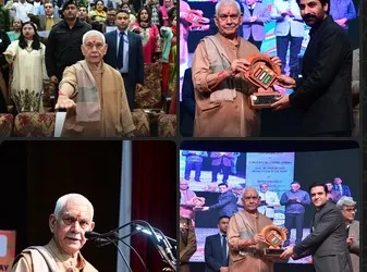 “Every Vote Shapes the Nation’s Destiny”: LG Manoj Sinha Calls for Responsible Franchise at National Voters’ Day Celebrations