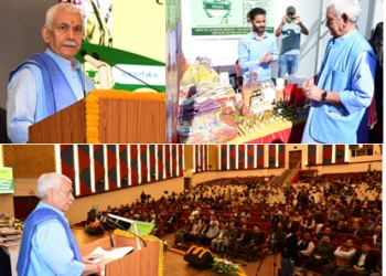 “Agriculture First Will Secure Viksit Bharat & Aatma-Nirbhar J&K”: LG Sinha Unveils AI-Driven Roadmap at SKUAST Summit